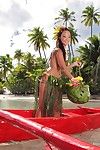 Sexy ass Asian babe Miko Sinz experiences the hot summer as well as nudity