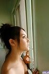 schlank Asiatische Chippy Maria ozawa ist demonstrieren Ihr Natürliche Titten und Nicht Rasiert Biber