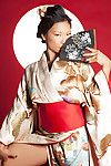 Znakomity Azji Kochanie Hiromi Oshima to ubrany do w fantazje clothes, i to robi jej Bardzo Manea