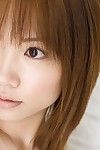 Asiatico porno modello Reika Shiina tenta Con un vedere Attraverso Abito e Il suo poco Tette in un solo Sessione
