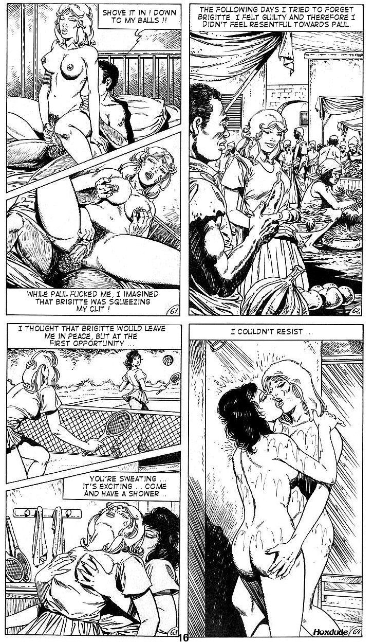 gợi cảm Tóc vàng và Phụ nữ da ngăm trong hentai manga truyện tranh