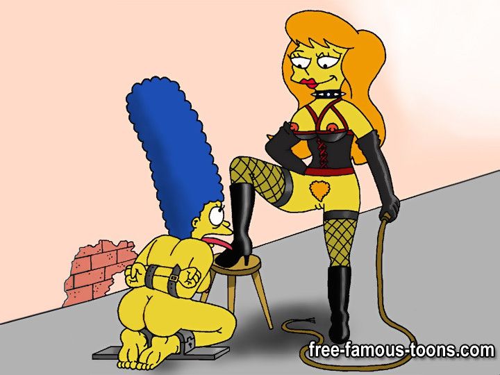 Famous cartoons in group lesbian orgies with sex toys