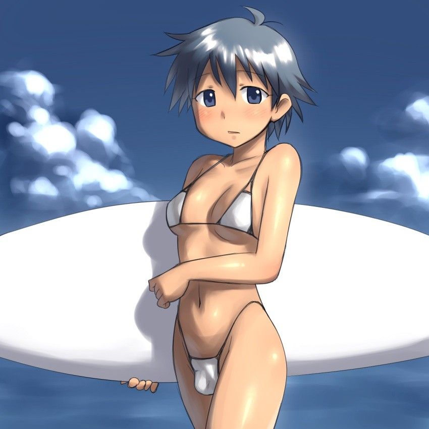 Anime shemales trong đồ bơi