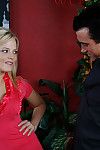 Golden-haired courtesan Alexis Texas is blowing and riding the dick like a sexy animal