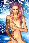 Alt tatted animated film babe