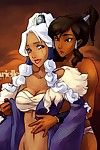 Lesbiennes aventures de sexy L'Anime les filles À partir de avatar toon
