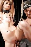 Filthy babe Norah Swan gets tied in bondage and BDSM fucked