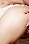 एशियाई बेब सनी लियोन है खींच व्यापक रूप से और जमकर मलाई के गर्म योनी