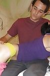 Teen brunette Zoey Kush is enjoying an BDSM sex with her lover