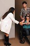 Роговой муж из слепой женщина трахает Невероятно сексуальная Мексиканская Доктор Jenaveve Джоли