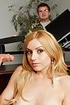 Hardcore sex in the office is what Lexi Belle loves the most, almost as cum shots.