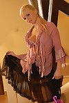 Lingerie doll Silvia Saint is self satisfying and producing the creamy cum