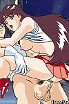 sailormoon et dragonball L'Anime hentai Dessin animé orgie