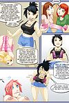 Granica lesbijki dziewczyny Gra z dildo w XXX komiksy