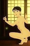 Hentai babes a partir de eminentes caricaturas posando descoberto