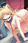 Hermosa y sexualmente Emocionado Anime hottie recibe Un masiva pene hasta su botín