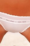 White cotton panties are simple but so sexy in someone\'s skin first place someone\'s skin young black-hearted girl