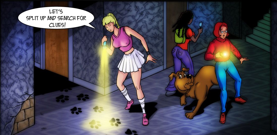 wolfman outlander Scooby Doo Hardcore scopa giovani ragazze